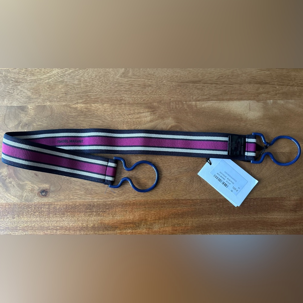 Isabel Marant Purple Stretchy Belt